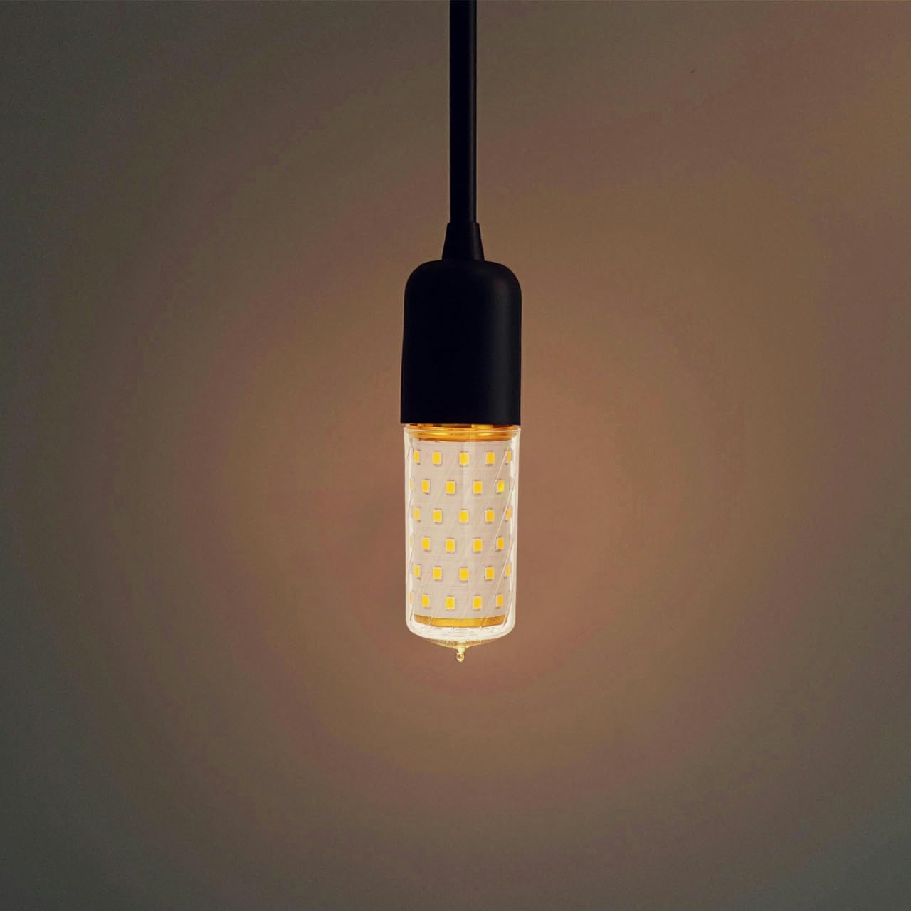 Angoily Led Corn Bulbs E27 Base 450Lm Warm White Non-Dimmable Light Bulbs for Home Garden Porch Warehouse 4 Pack
