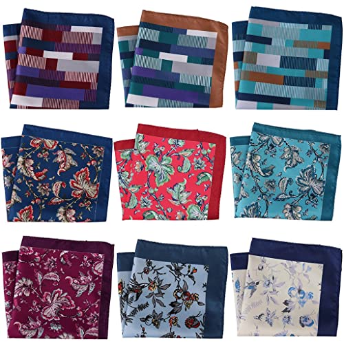 Mouchoir de poche poitrine motif petit carré pour accessoiriser un costume homme