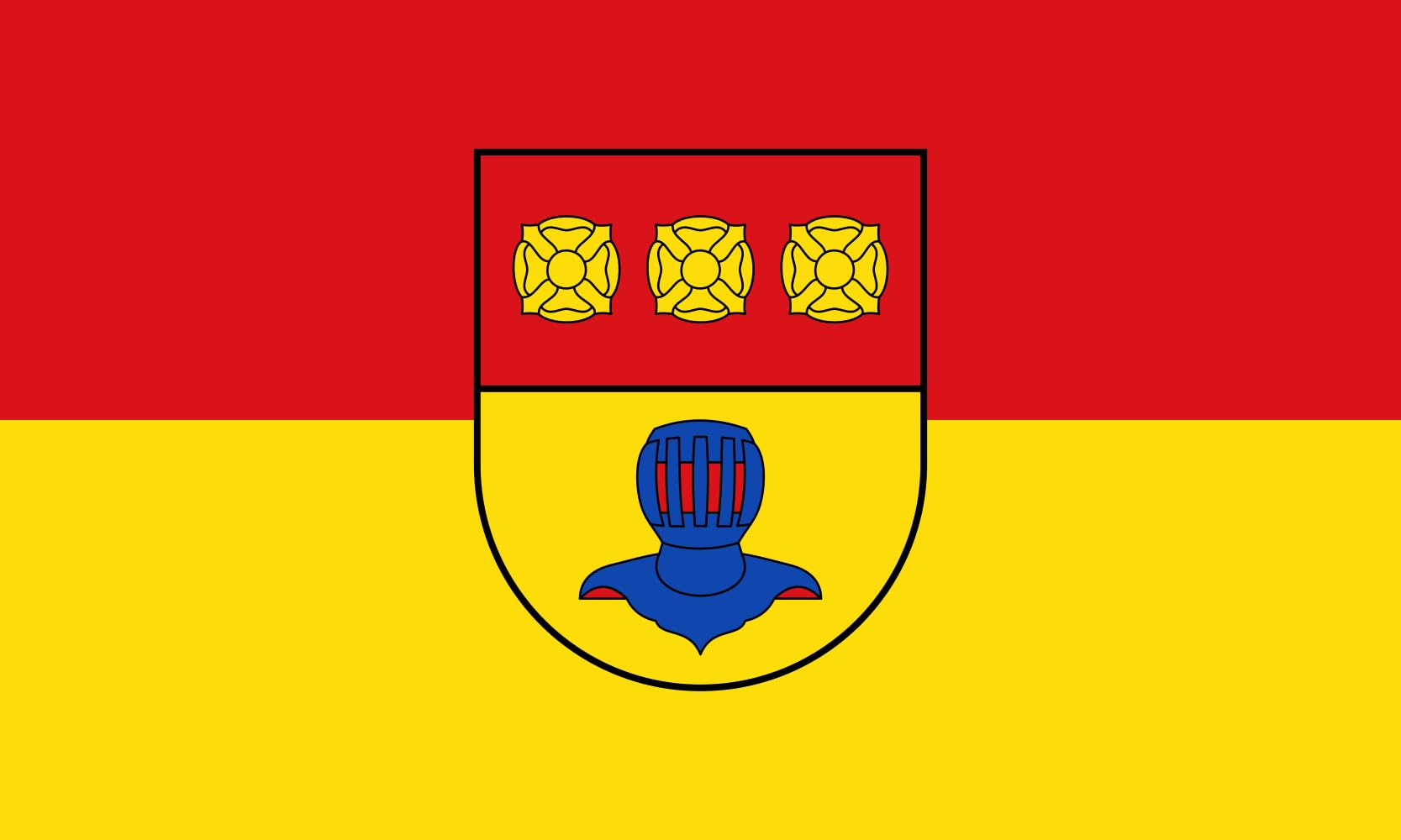 Drapeau Windhausen grand modèle pour décoration de salle et mât