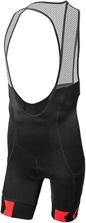 De Soto 400-Mile Cycling Bib Short - BB3 Red Chevron, Small