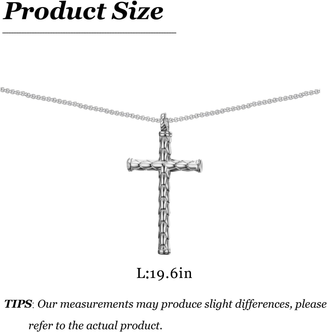 To My Son Necklace Christian Cross Pendant Xquisitely Engraved Lord'S Prayer Necklace Birthday Inspirational Gifts for Son - Image 6