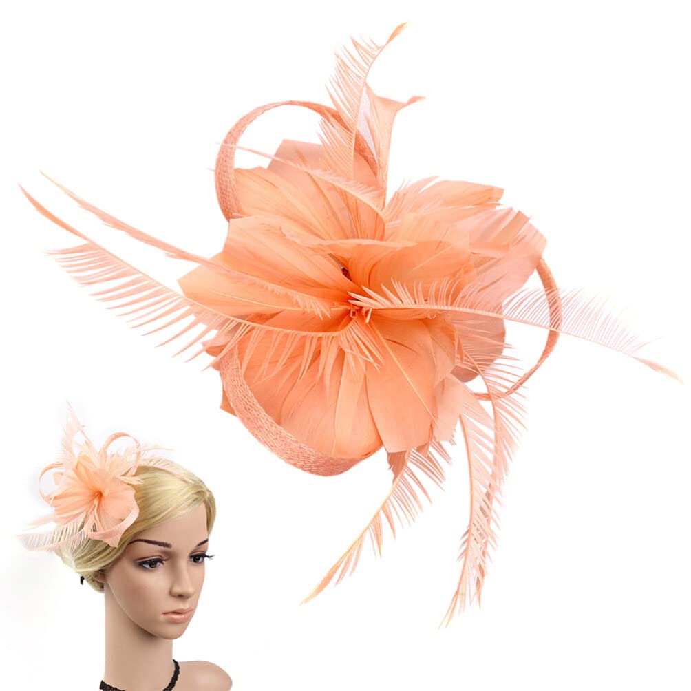 Luxshiny 1pièce Pince à Cheveux Élégante Avec Plumes Pour Femmes Accessoire Chic Pour Mariage Soirée Prom Anniversaire Et Réceptions