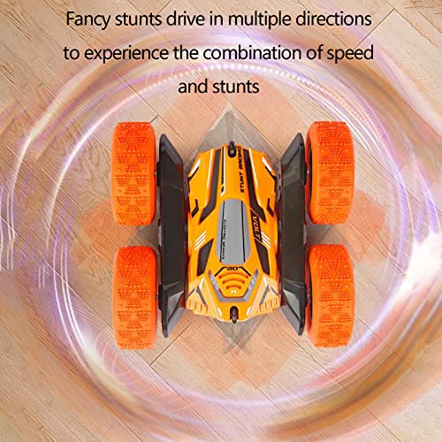 Carro de controle remoto, 2.4GHz controle remoto off-road carro de acrobacia 360 ° rotação, adequado