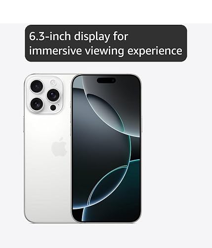 Amazon.com: Apple iPhone 16 Pro, US Version, 1TB, White Titanium