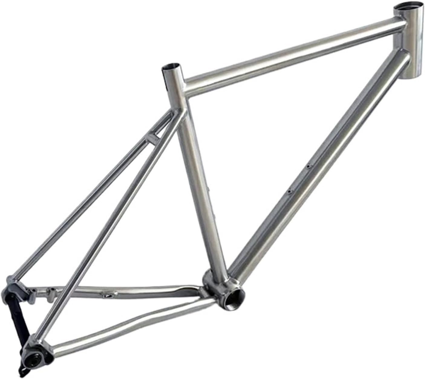Compatible for UDH Titanium Gravel Road Bike Frame Replaceable Dropout 700CX45C Racing