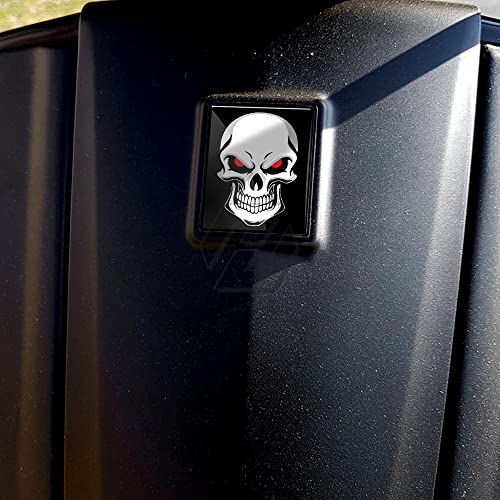 Image of Scooter Accessorie Emblem Horncover Fits for Piaggio Vespa LX Primavera Sprint GTV GTS Super 946 (Skull)