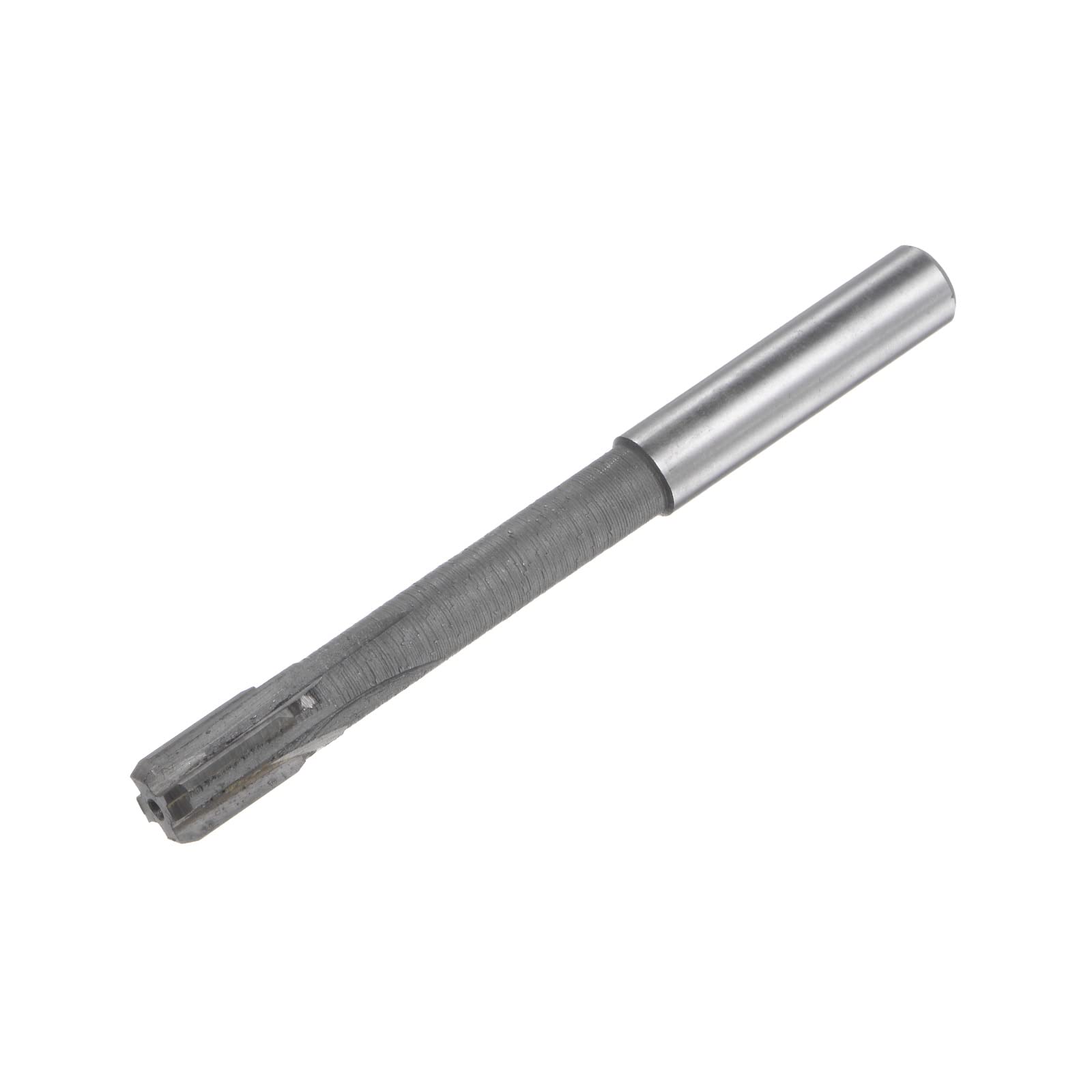 sourcing map Alésoir à mandriller 9,7 mm H7 carbure pointe droite cannelures tour tige ronde fraiseuse