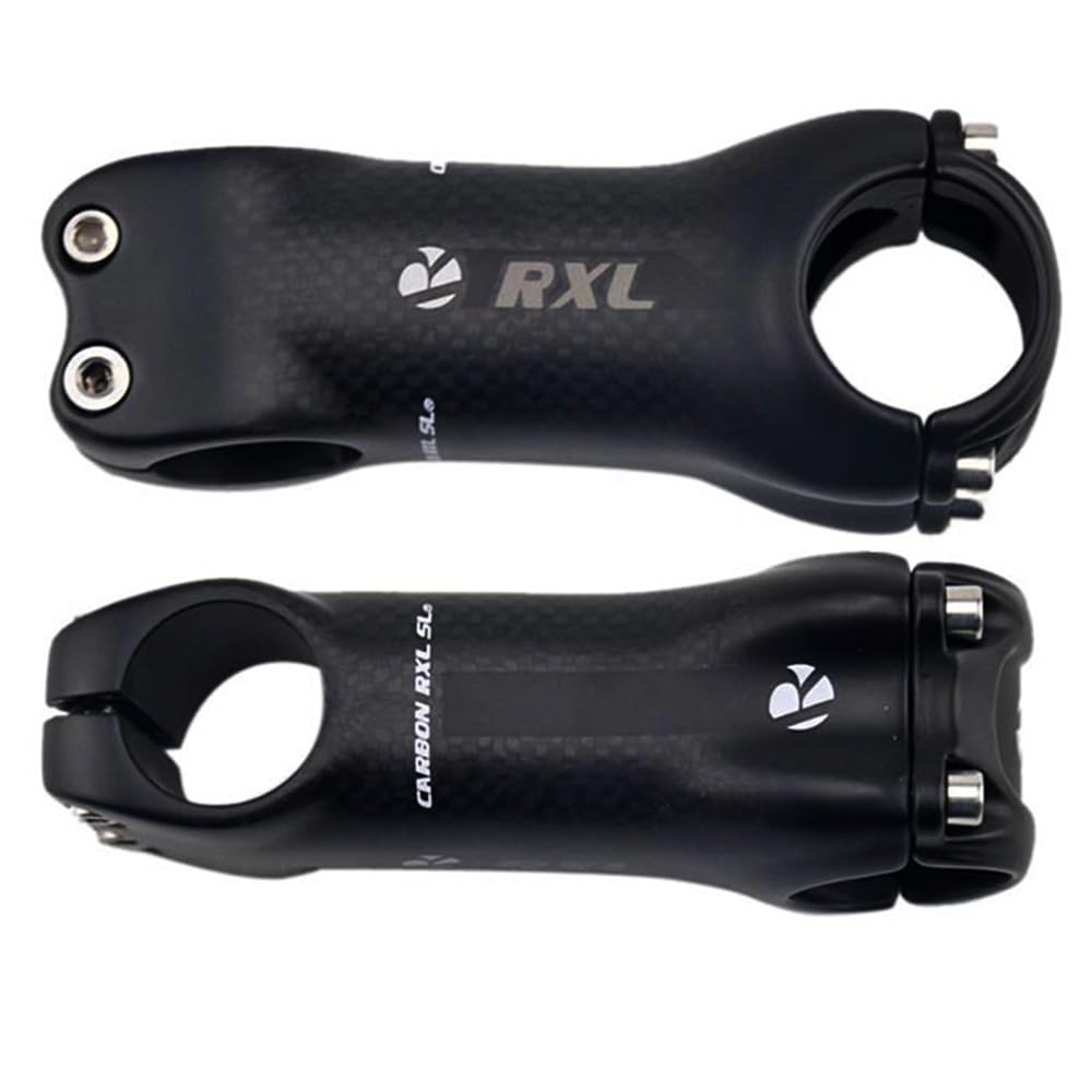 RXL SL Carbon Fibre Road Bike Stem Diameter 31.8, Carbon Stem Road Bike 6/17 Degree 70/80/90/100/110/120/130 mm MTB Bicycle Stems