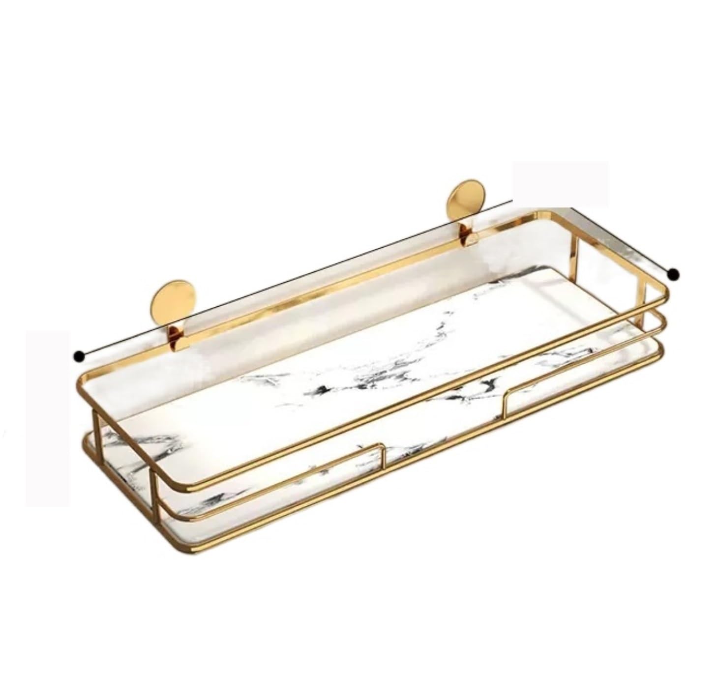 AZHKJKZH Shower Shelf Stainless Steel Shower Caddy Shelf No Drilling Bathroom Organizer For Toilet Bathroom Accessories(B,1pcs)