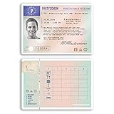 (10 x) Einladungskarten Geburtstag Führerschein Fahrerlaubnis Ausweis Einladungen