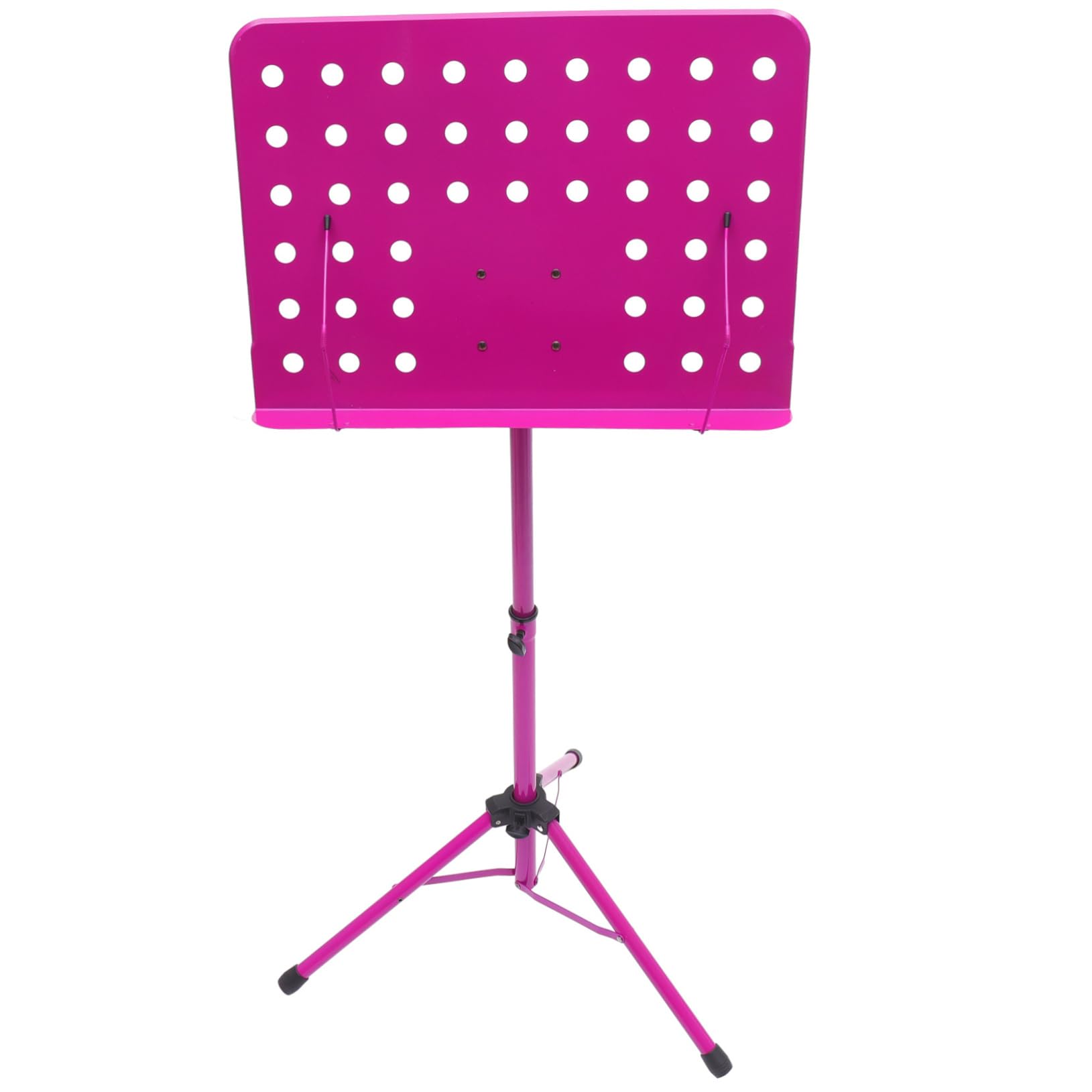 ibasenice Supporto Per Spartiti in Lega Di Alluminio Compatto Pieghevole Treppiede Per Chitarra Violino Sassofono Supporto Girevole A 340° Non Leggero Casuale