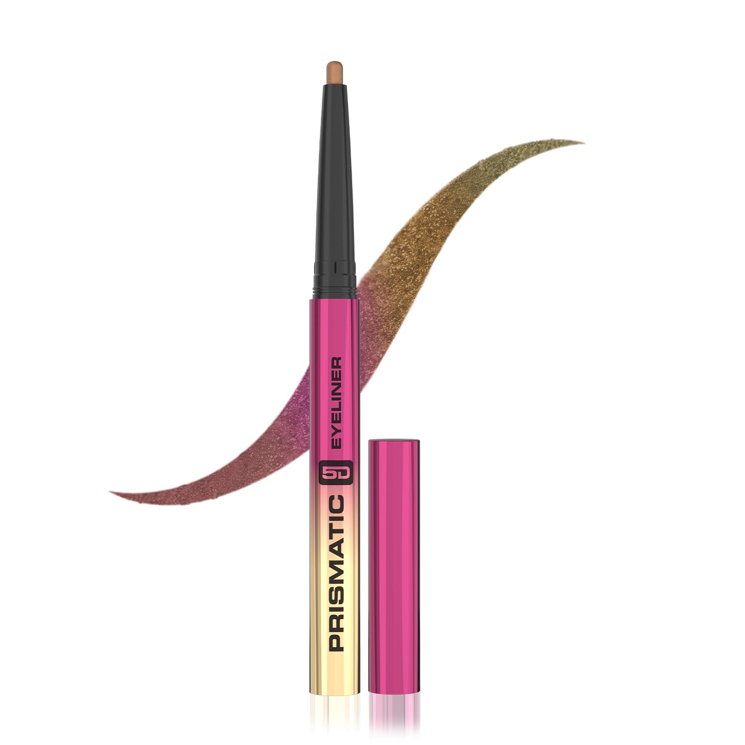 Glam21 Prismatic 5D Eyeliner| Waterproof|Smudge proof|Long lasting eyeliner with easy application|Creamy Formula|Multichrome Effect Bold Color Payoff | 04- Cosmic-image-42