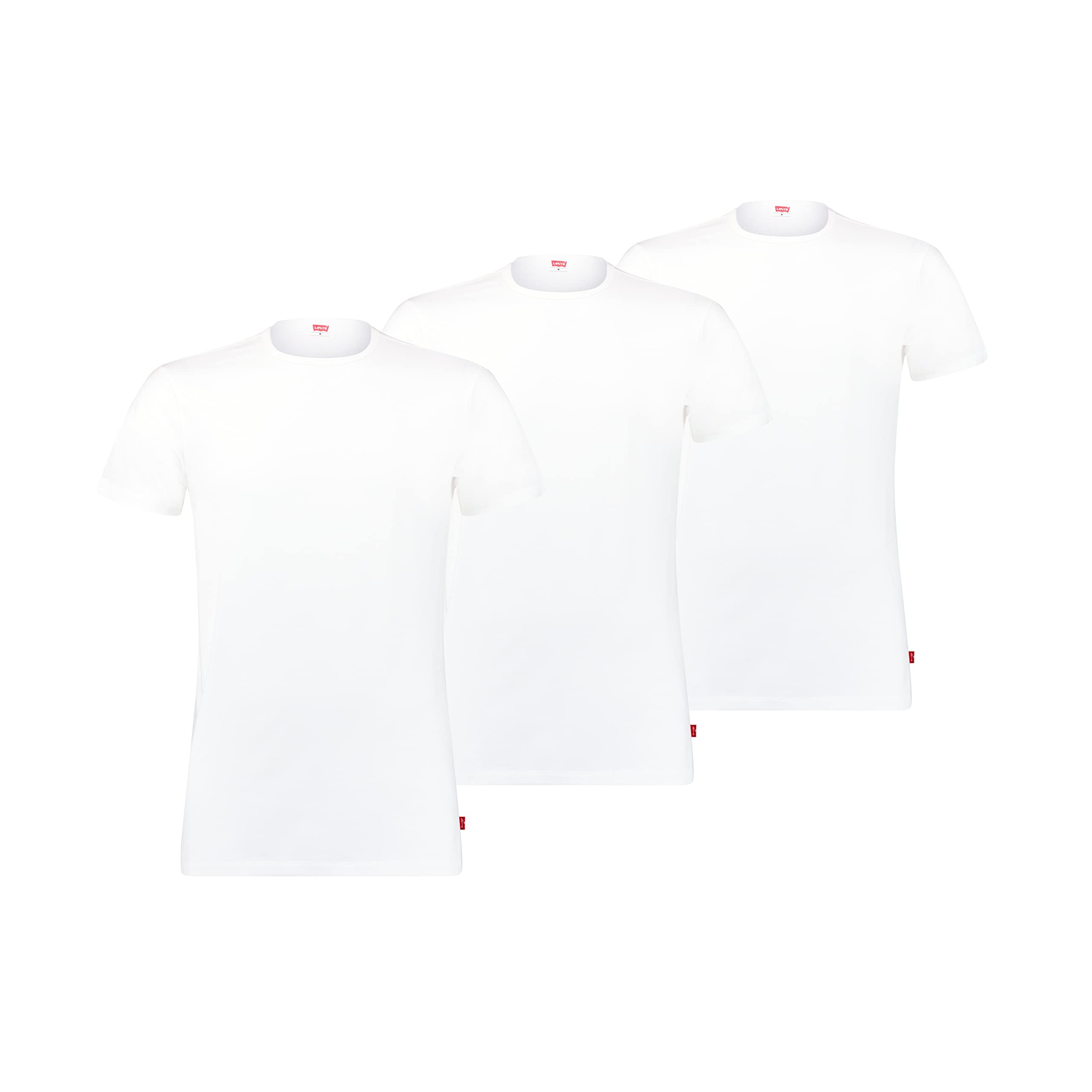 Levi's V-Neck 3p T-Shirt Camiseta (Pack de 3) para Hombre
