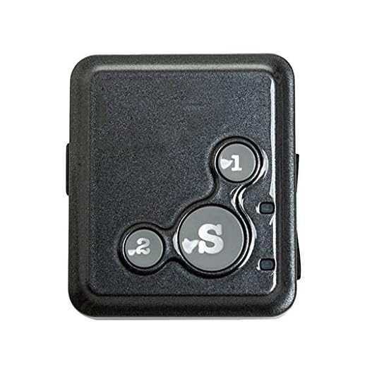 N/A RF-V16 GPS-spårare GSM/LBS personlig spårningsenhet verklig – svart, 40 x 34 x 14 mm