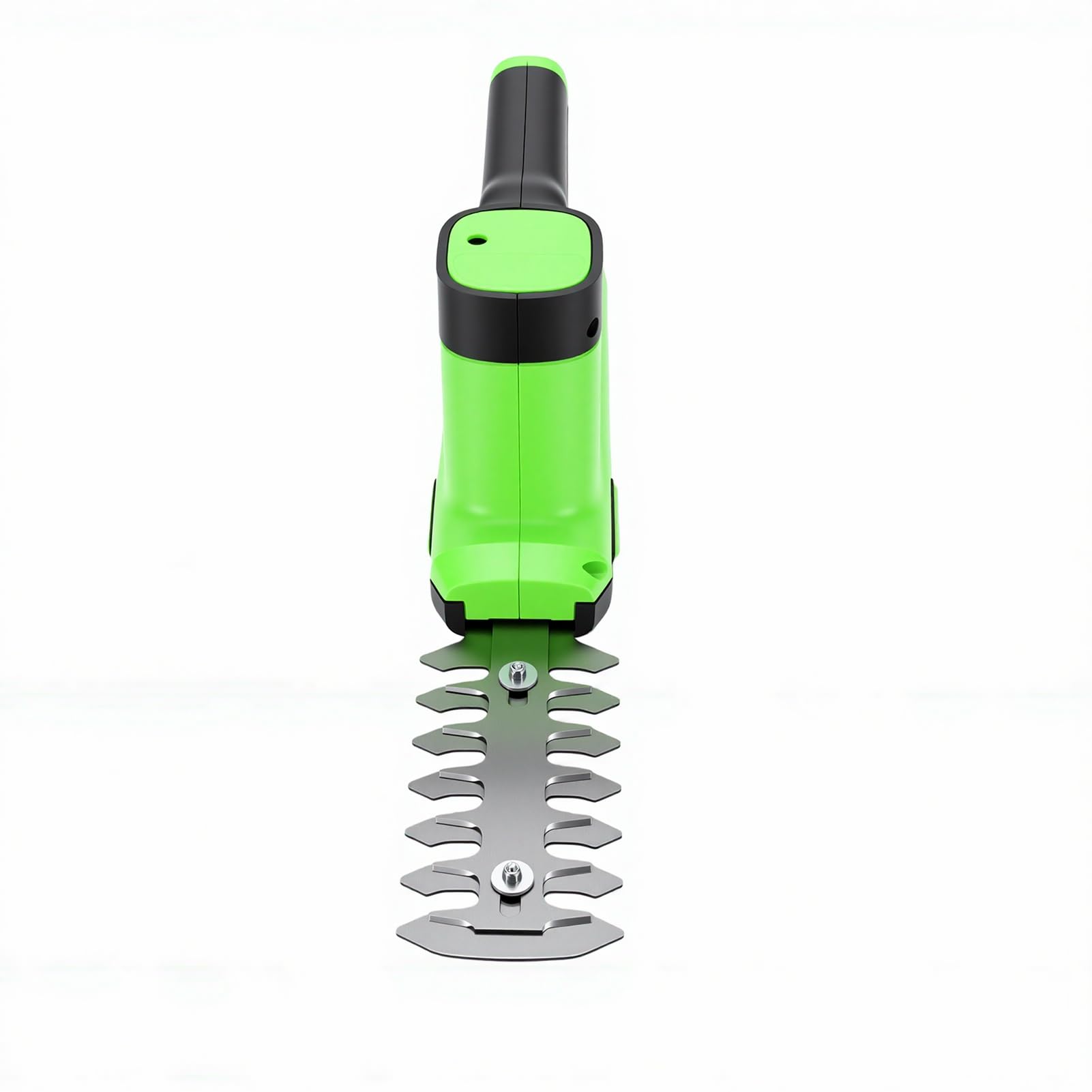 Bewinner Cortadora de Césped y Cortasetos Inalámbrica 2 en 1, Cortadora Eléctrica de Mano de 100 W y 1000 RPM para Arbustos Bordes de Césped, Batería de 1300 MAh, Tiempo de Funcionamiento de 60