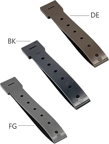 Miniatura 10 de H World Shopping Durable Tactical Molle System 3 Inch Long Malice Clips Strap 3 Pack