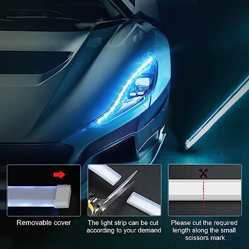 Image of Color Magic Sequential Car Eyebrow Light