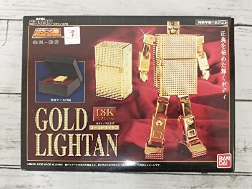 Amazon | フィギュア 超合金魂 GX-32 ゴールドライタン 18金メッキ  