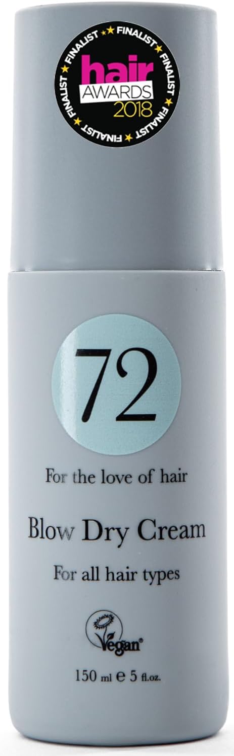 Hair Blow Dry Cream Anti Frizz Heat Protection