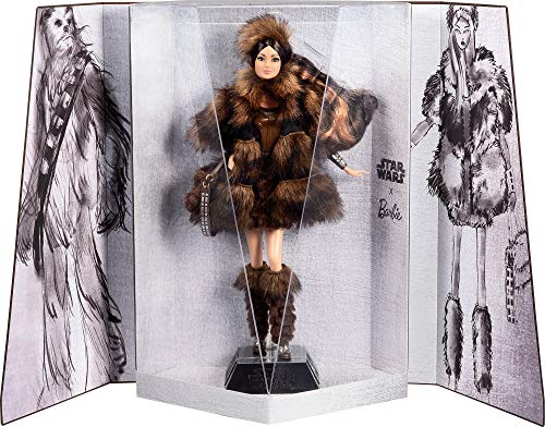 Barbie Collector Star Wars Chewbacca muñeca miniatura 7
