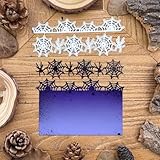 Halloween Spider Webs Lace Half-cut Borders Metal Cutting Dies Scrapbooking Decorative Embossing DIY Paper Cards Design Blade Punch Stencils Template Machine Supplies