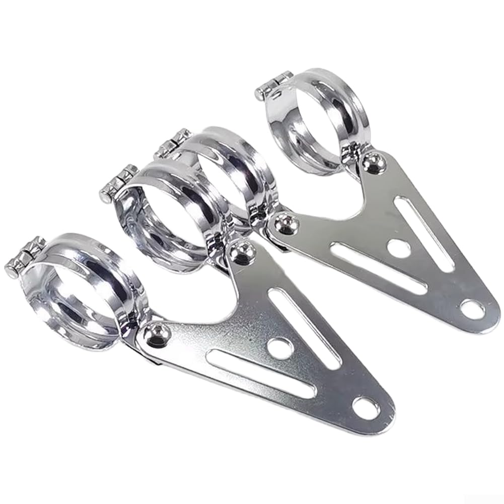 Soporte para faros de moto que evita caídas de focos auxiliares en baches