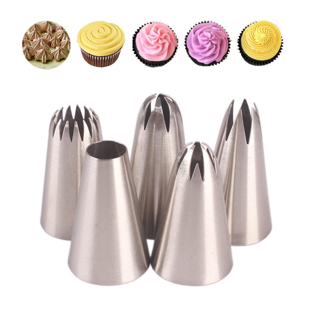 Herramientas de decoración de pasteles DIY, puntas for tuberías de pasteles 1m#2a#2D#2f#6b Boquillas de repostería for glaseado for pasteles Decoración de fondant Confitería Boquilla de crema