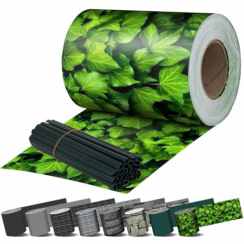 KESSER® PVC Sichtschutzstreifen Sichtschutz Rolle Doppelstabmatten Zaun...