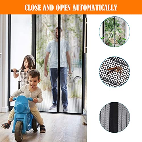 Gflyme Zanzariera Magnetica Tenda per Porte 90x240...