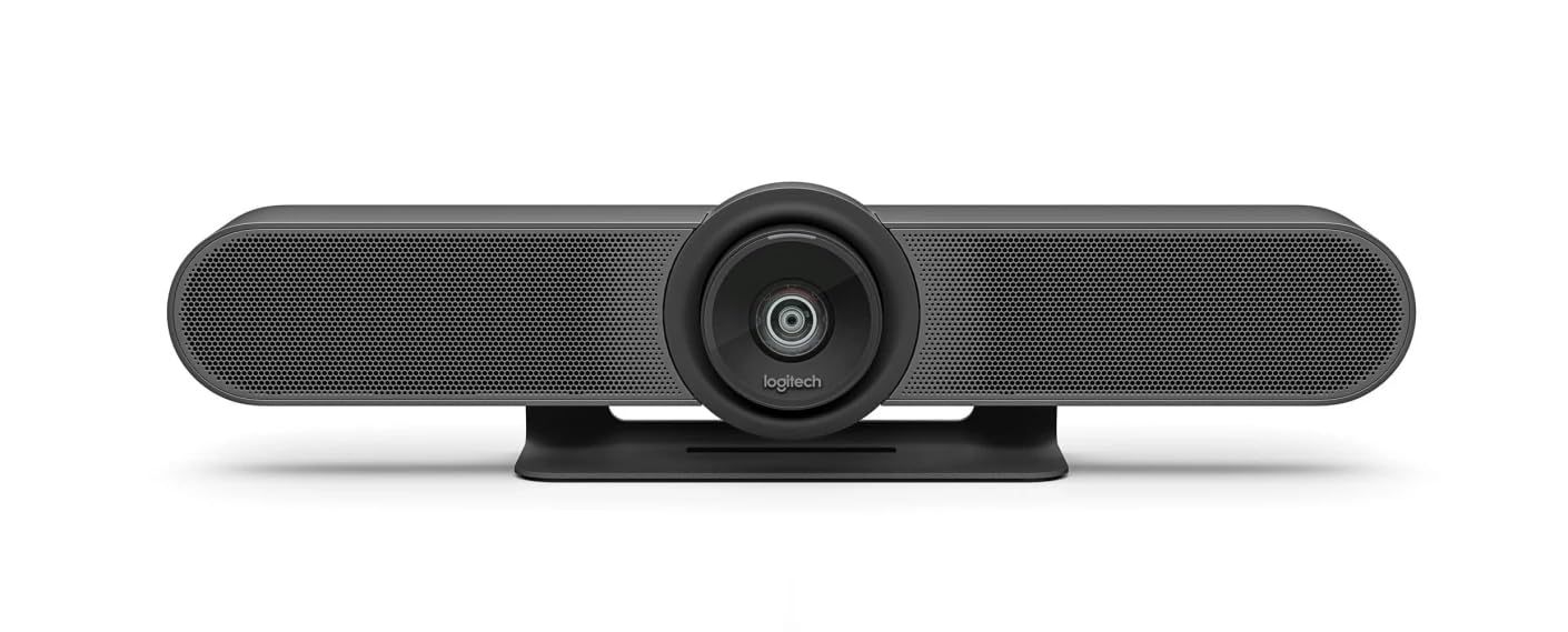 Logitech MeetUp - Fotocamera 4K Ultra HD per sale conferenze, colore: nero (nuovo)