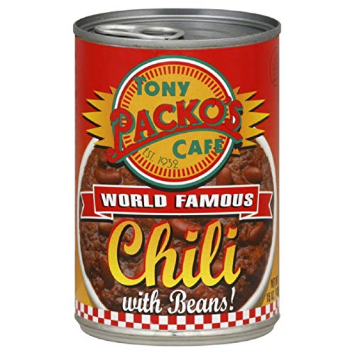 Tony Packo's Chili with Beans, 15 Ounce (Pack of 6)