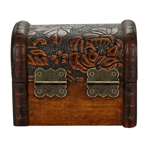 50 Stück 20 x 17 mm Box-Scharniere, kleines Scharnier, antike Bronze-Schrauben, Scharniere, Schmetterlingsscharnier für Box-Zubehör, Puppenzimmer