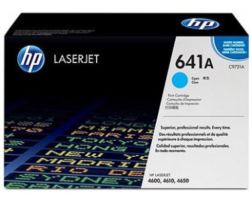 HP C9721A bleu cartouche toner laser pour Canon Imageclass C 2500 haute capacité