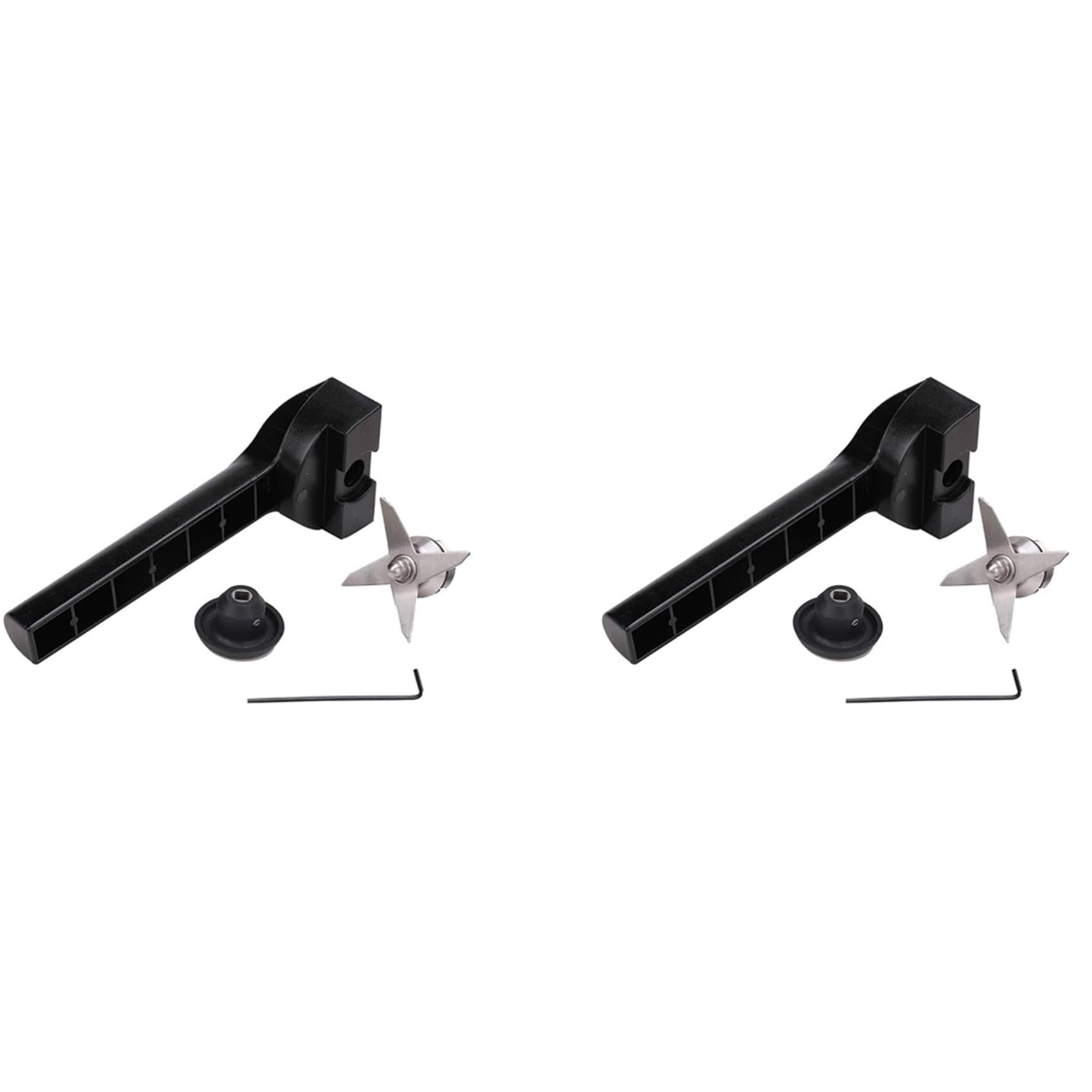 Hndhbfgrt 2X Blender Wet Blade Assembly with Wrench & Drive Socket Removal Tool Kit Replacement Parts for 5200 Series