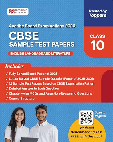 Macmillan CBSE Class 10 English Lit. Sample Papers 2026 | Free Na...