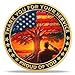 BHealthLife Eagle Military Challenge Coins Bulk for Veterans - Thank You for Your Service Coins with US Flag Tree Design - Memorial Day Veterans Day Military Gifts for Men Veterans