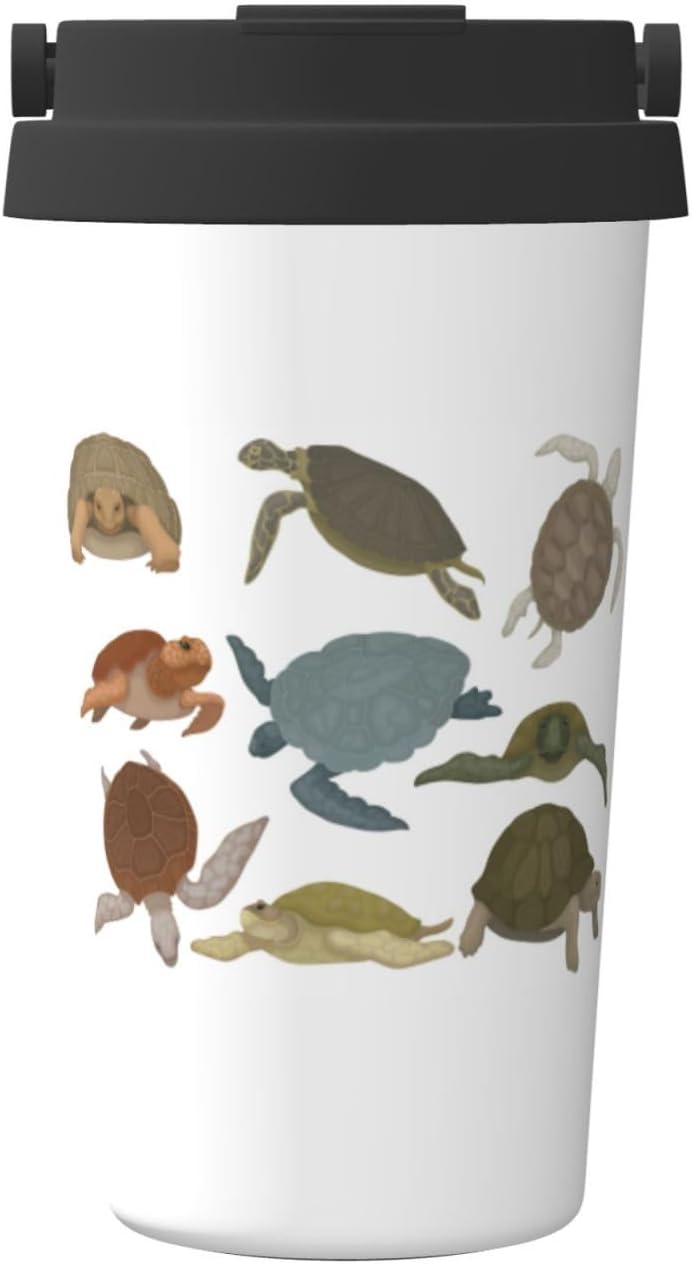 Amazon | ウミガメ 亀柄 カメ マグカップ コーヒーカップ コンビニカップ 保冷 保温 タンブラー ステンレス製 真空断熱マグ 蓋付き  持ち運び 直接ドリップ 車用6男女兼用 おしゃれ プレゼント 600ml Straw Three-Piece Set | BAIYUAN | タンブラー グラス タンブラー ウミガメ 亀 コーヒーカップ 蓋付き マグカップ 水筒 ステンレス製 コンビニカップ 保温保冷 真空断熱 大容量 直飲み