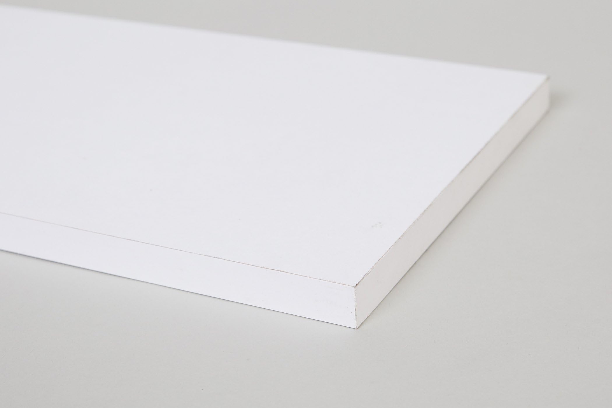 Ripiano Bianco Livindo 867x290 Mm – Taglio Truciolare Con Bordo ABS E Melamina, Spessore 19 Mm, Senza Formaldeide E1, Prodotto In Germania, Per Mobili Cucina 90 Cm
