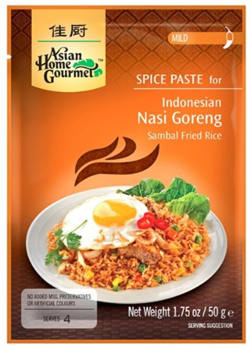 Asian Home Gourmet: Indonesian Sambal Fried Rice (Pack of 12)