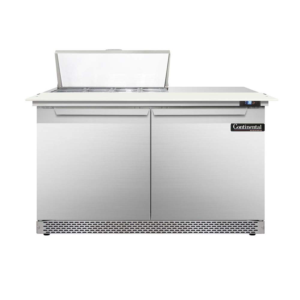DL48-8C-FB Designer Line Sandwich Unit by Continental Refrigerator – Commercial Grade