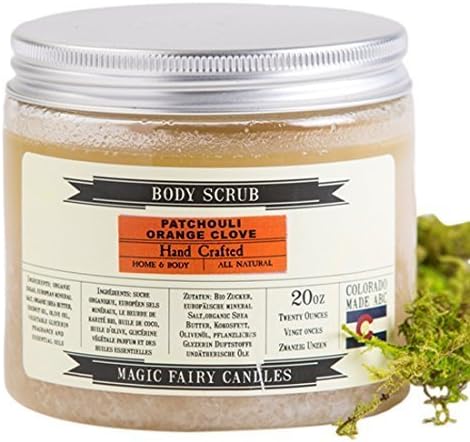 Magic Fairy Candles Patchouli Orange Clove Body Scrub