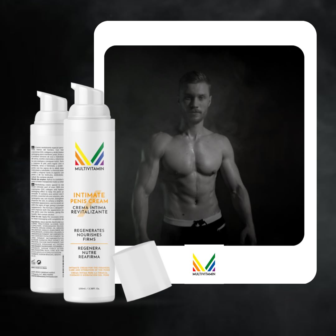 Pack de crema íntima genital masculina revitalizante, íntima para hombre con acción aclarante y pefume genital con acción desodorante