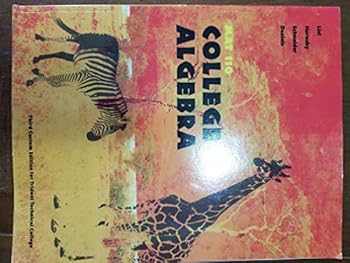 Paperback Mat 110 College Algebra Custom Edition for Trident Technical College Book
