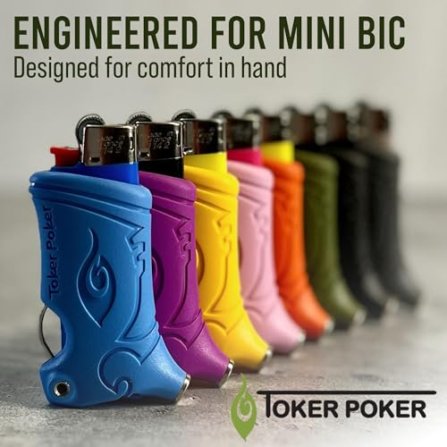 Toker Poker Mini Bic estuche llavero herramienta camping miniatura 6