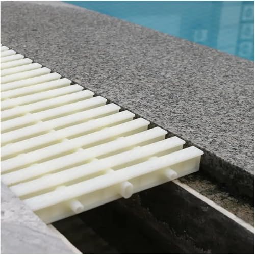 Generico Griglia di Scarico per Piscina Resistente, griglia di Troppo Pieno in plastica per Un drenaggio efficiente, Ideale per la Manutenzione di Piscine e sistemi fognari, Soluzione di drenaggio PE