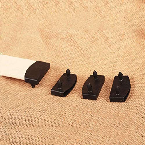 Xiaonan 30Pcs 53Mm X 9Mm Plastic Bed Slat Cover Replacement Holders End Caps+Centre Caps For Holding Securing Wooden Slats Bed Base (20Pcs End Caps + 10Pcs Centre Caps) #TOP5