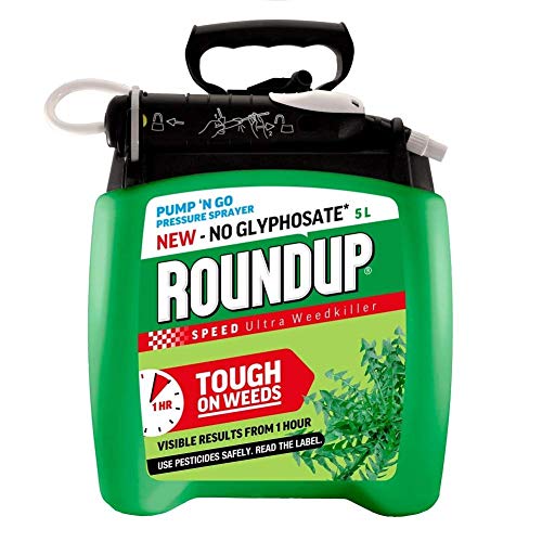 Roundup Speed Ultra Pump n Go Ready to Use 5L - Glyphosate Free