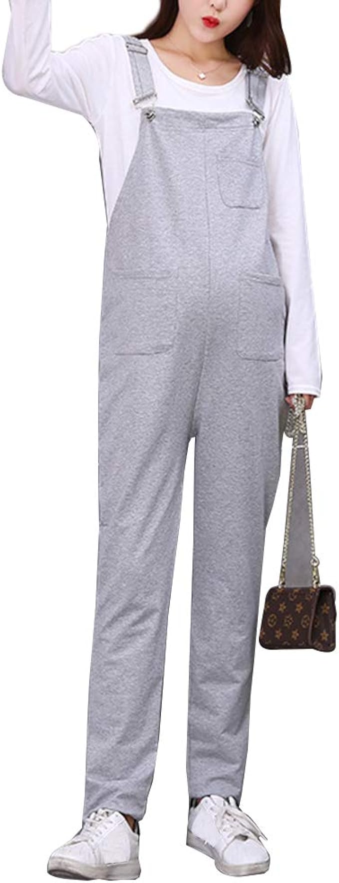 Shaoyao Jumpsuit Damen Umstandsmode Umstands Latzhose Umstandshose