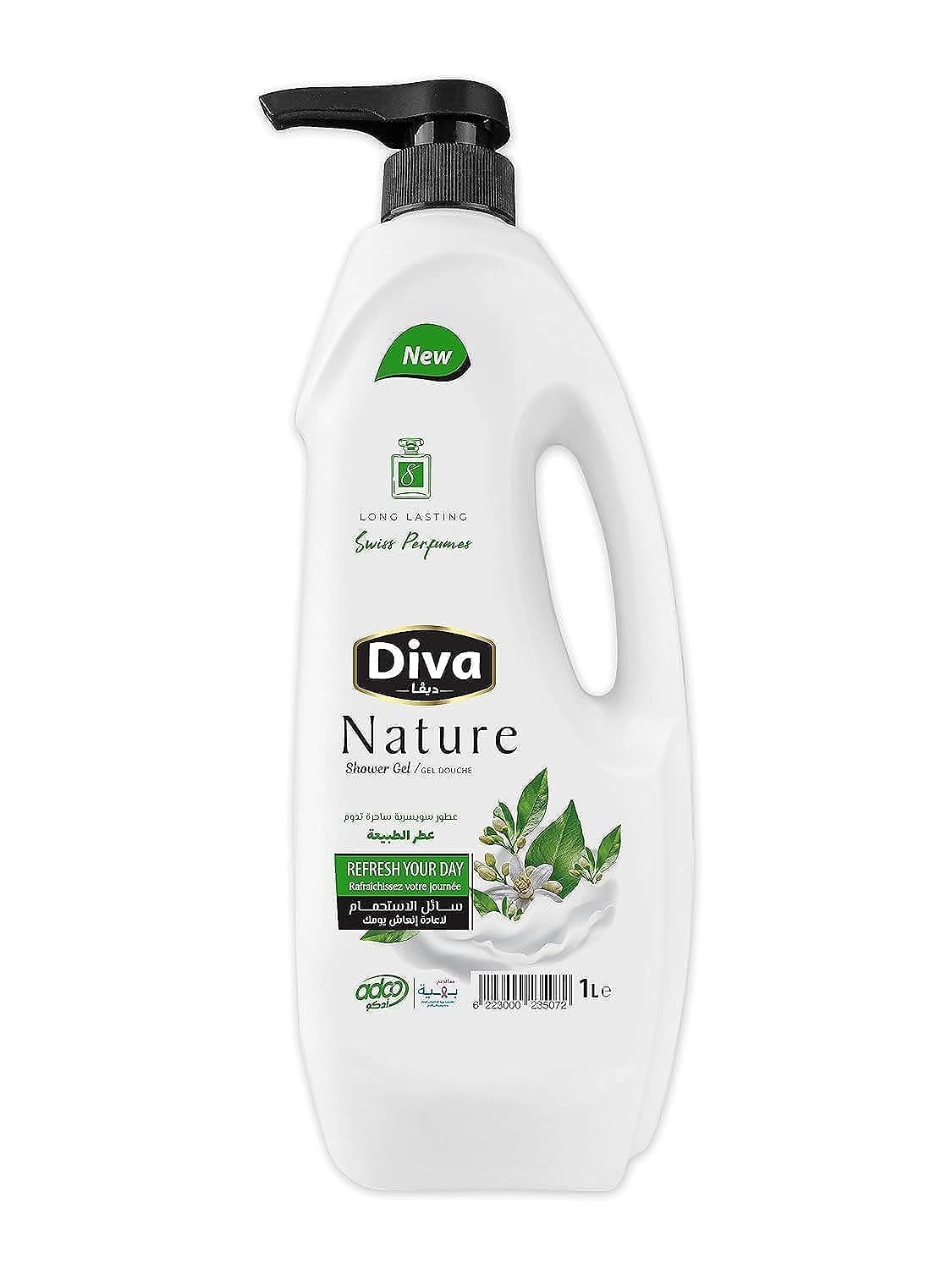 DivaNature Shower Gel 1 Liter