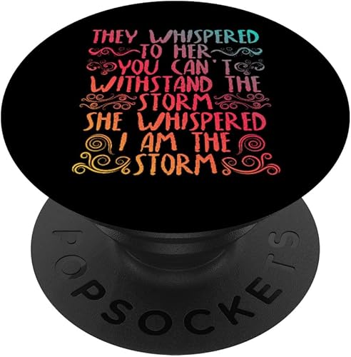 The Storm Tshirt PopSockets - Soporte para teléfonos y tablets